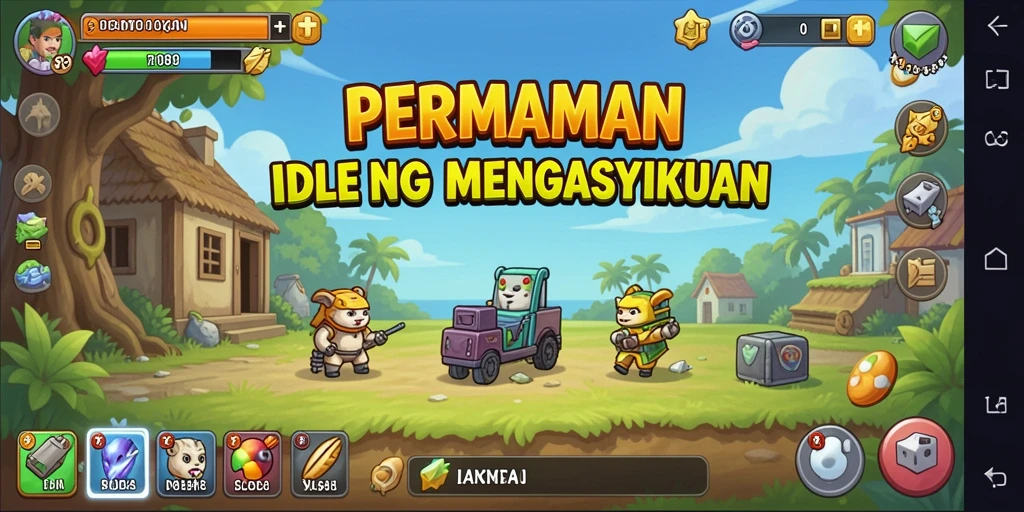 Tampilan gameplay FO8 yang mengasyikkan dan penuh warna.