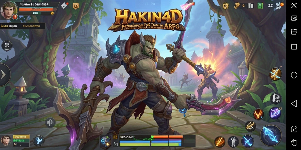Gameplay HAKIN4D yang menegangkan di dunia fantasi.