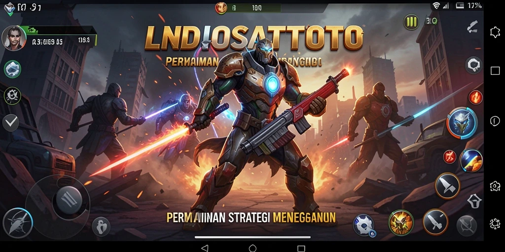 Tangkapan layar dari gameplay menarik LNDOSATTOTO dengan taktik strategis yang intens.