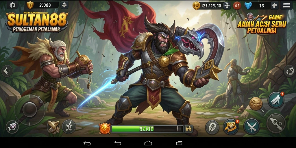 Tampilan gameplay SULTAN88 yang mendebarkan dan penuh aksi.